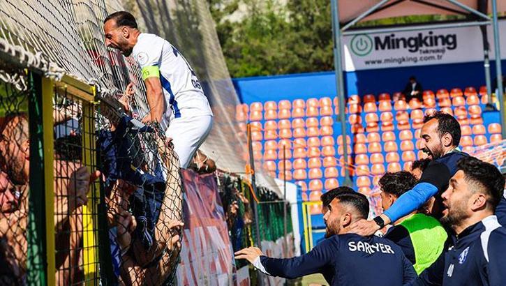 Sarıyer ve Serik, TFF 1. Lig'e yükseldi
