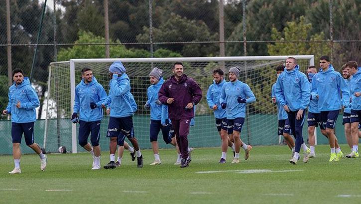Trabzonspor, Kasımpaşa hazırlıklarını sürdürdü
