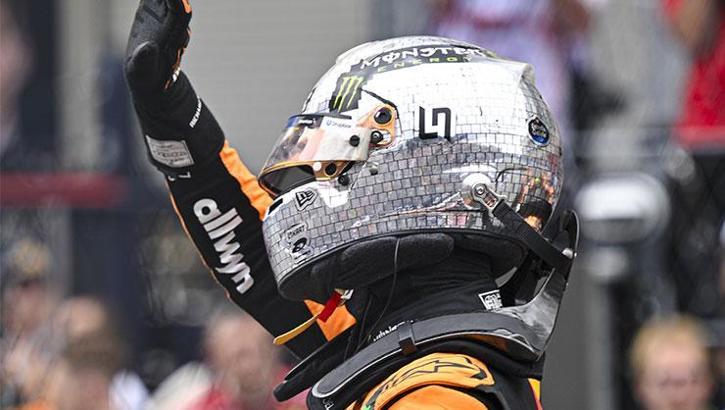 Miami Grand Prix'i sprint yarışında kazanan Lando Norris