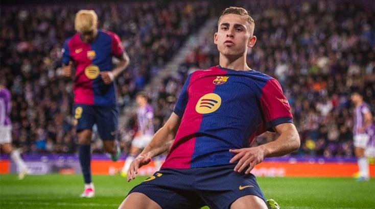 LaLiga'da lider Barcelona, deplasmanda Valladolid'i 2-1 yenerek hata yapmadı