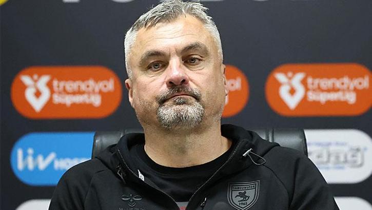 Samsunspor'da Thomas Reis: 'Galibiyetten dolayı çok mutluyum'
