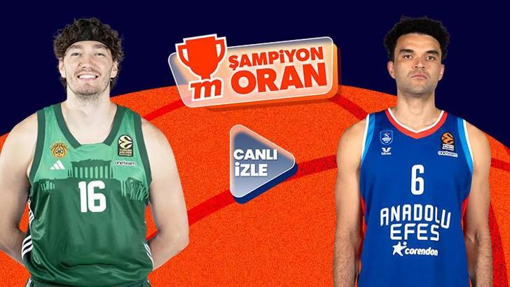 Anadolu Efes, EuroLeague'de Final Four için Panathinaikos deplasmanında! Maçın heyecanı canlı yayın ve Şampiyon Oranlar ile Misli’de