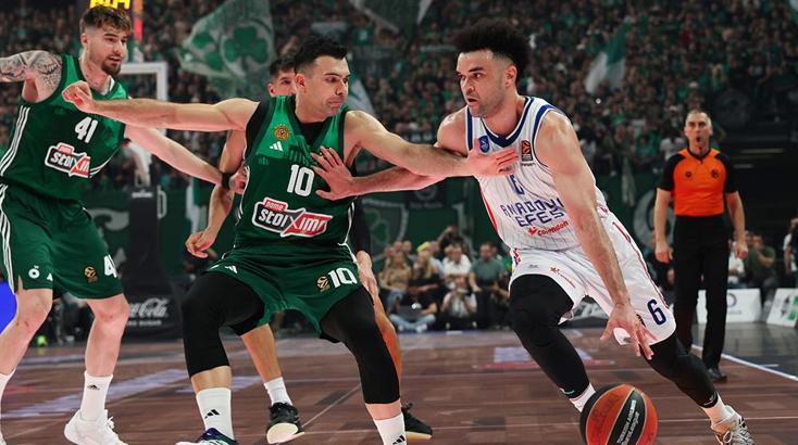 (ÖZET) Panathinaikos - Anadolu Efes maç sonucu: 75-67 | Panathinaikos, Final Four'da