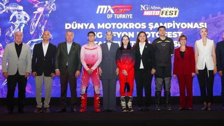 Dünya Motokros Şampiyonası'nın tanıtım toplantısı yapıldı