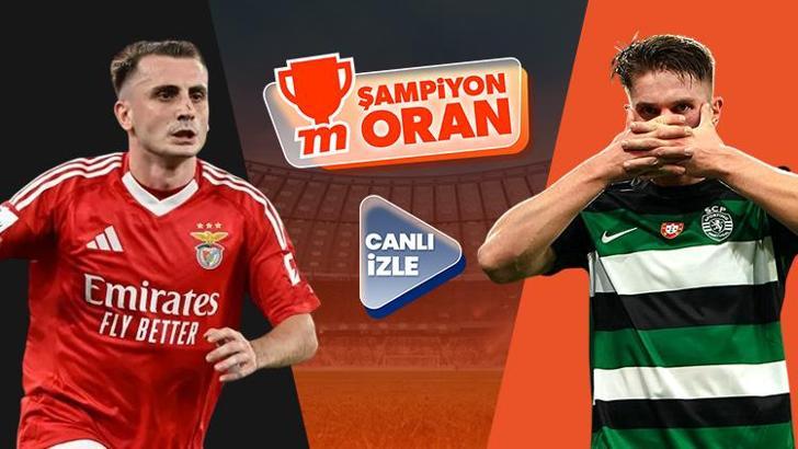 Portekiz’de şampiyonluk düğümü çözülüyor! Kerem'li ve Orkun'lu Benfica, Sporting karşısında