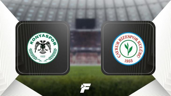 Konyaspor-Çaykur Rizespor maçı ne zaman, hangi kanalda, saat kaçta?
