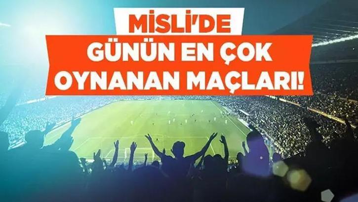Galatasaray avantajı kaybetmemek, Benfica ve Sporting ise şampiyonluk için sahaya çıkıyor! İşte Misli’de günün en çok oynanan maçları
