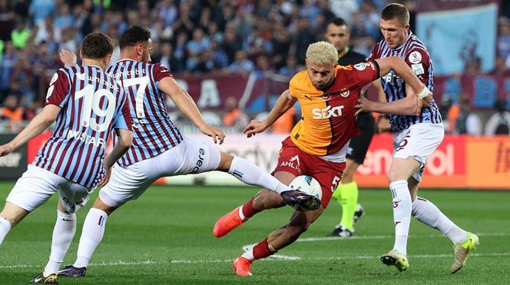 Trabzonspor - Galatasaray maçı Canlı Anlatım - TS GS maçı kadroları, skoru ve istatistikleri (Süper Lig 35. hafta maçı)