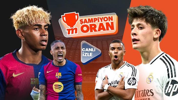 Barcelona, El Clasico'da Real Madrid'i konuk edecek! Kritik maçın heyecanı Canlı Yayın ve Şampiyon Oranlar ile Misli'de