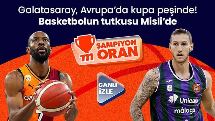 Galatasaray Avrupa’da kupa peşinde, basketbolun tutkusu Misli’de!