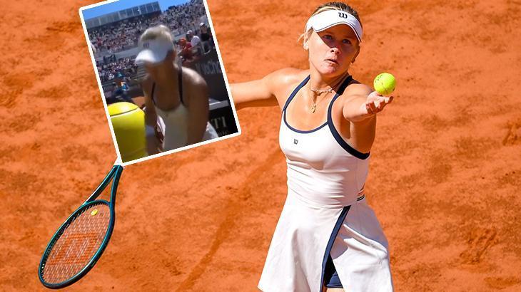 Peyton Stearns throws up twice during intense victory over Naomi Osaka