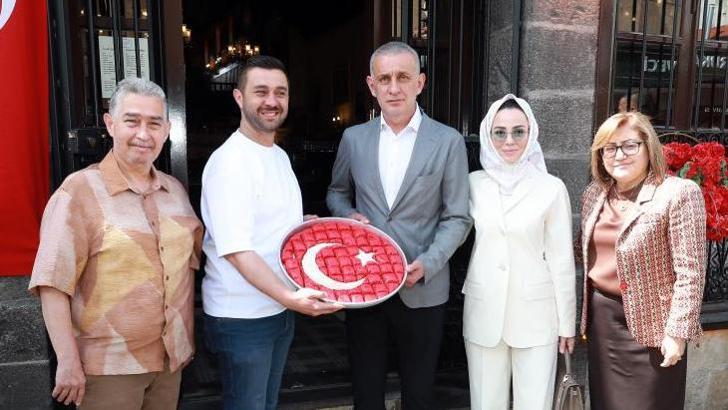 TFF Başkanı İbrahim Ethem Hacıosmanoğlu'ndan final maçı öncesi Gaziantep'e ziyaret