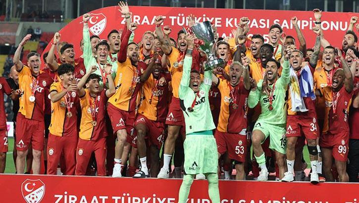 Galatasaray win the Turkish Cup!