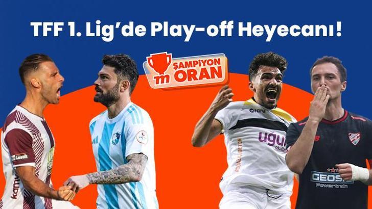 TFF 1.Lig Play Off heyecanı Şampiyon Oranlar ve Canlı Sohbet ile Misli'de