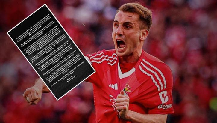 Kerem Aktürkoğlu'ndan TFF'nin kararına tepki! '3. Lig'den Galatasaray'a yükselen bir futbolcu olarak...'
