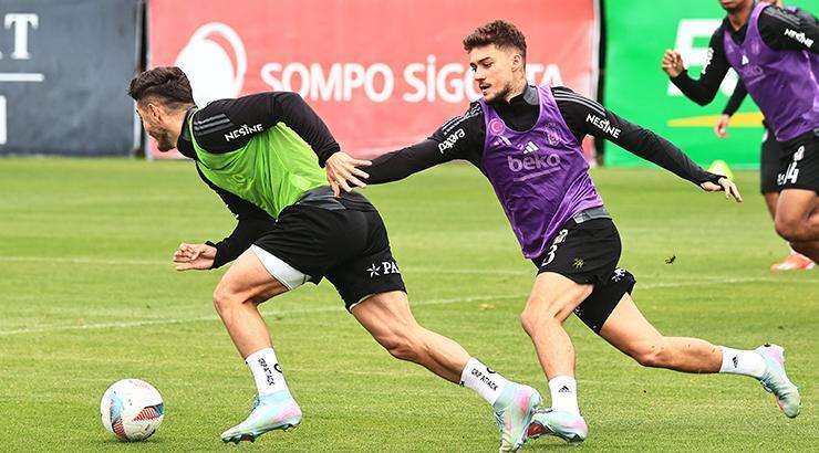 Beşiktaş kondisyon ve taktik çalıştı