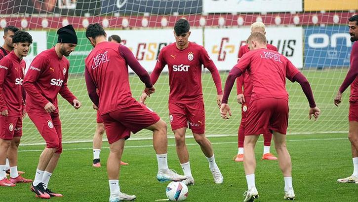 Galatasaray, şampiyonluk maçının hazırlıklarına başladı