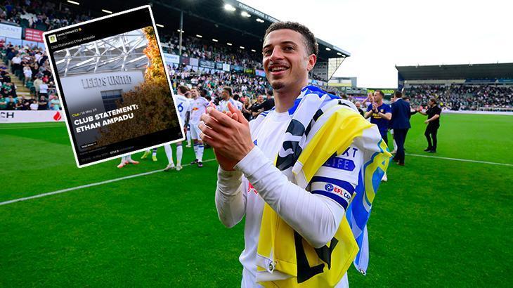 'Galatasaray shirt' forces Leeds to issue a statement about Ampadu's son!