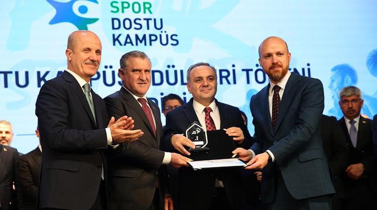 Spor Dostu Kampüs Ödülleri sahiplerini buldu