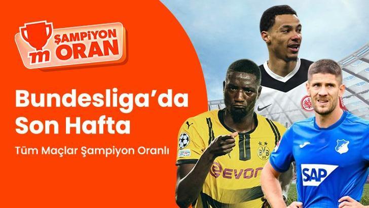 Bundesliga’da son hafta heyecanı canlı yayınlar ve Şampiyon Oranlarla Misli’de! Puan durumunda sıralamalarla ilgili tüm detaylar burada!
