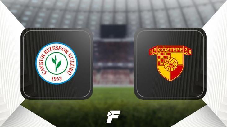 Çaykur Rizespor - Göztepe maçı ne zaman, hangi kanalda, saat kaçta?