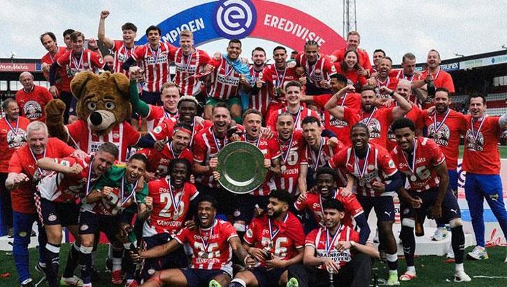 PSV Eindhoven once again Dutch champions