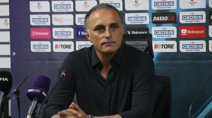Bandırmaspor Teknik Direktörü Mustafa Gürsel: Sadece yarı finalde bir avantaj sağladık