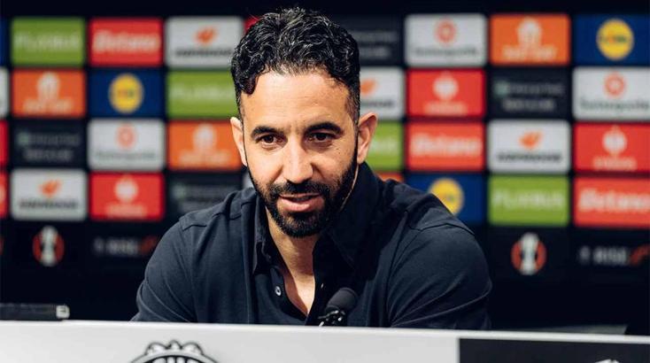 Manchester United Menajeri Ruben Amorim: Aklımızdaki tek şey UEFA Avrupa Ligi'ni kazanmak