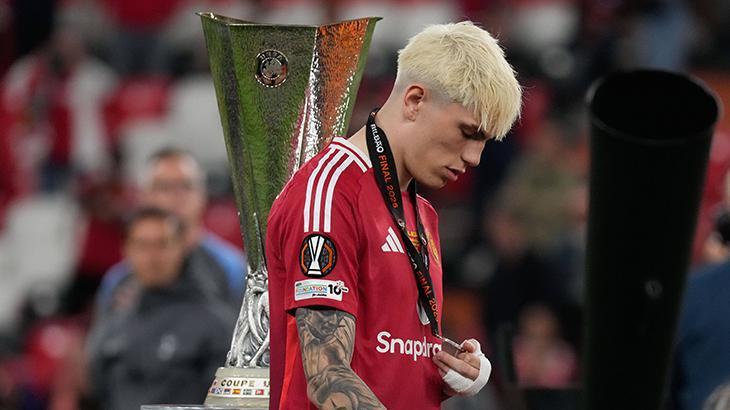 Garnacho hints at uncertain future after Europa League final snub