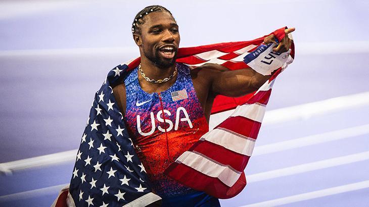 Olympic champion Noah Lyles returns to 100m at London Diamond League