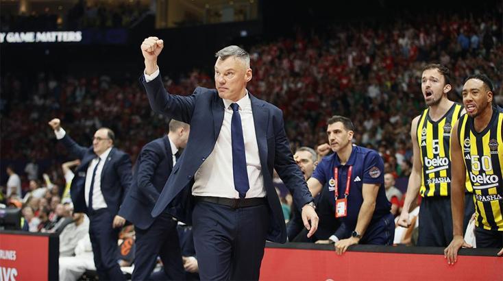 Fenerbahçe Beko Başantrenörü Sarunas Jasikevicius: Umarım finalde daha iyi oynarız