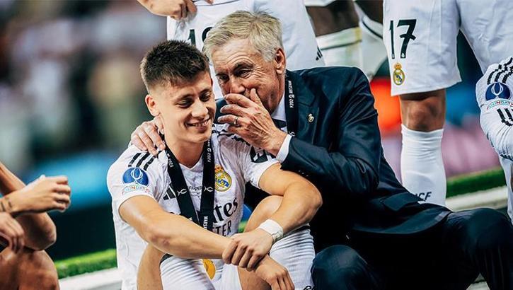 Arda Guler said an emotional farewell to Carlo Ancelotti!