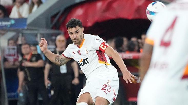 Galatasaray'da Kaan Ayhan, frikik golüne ilişkin konuştu: Belki de böyle olması daha güzel oldu