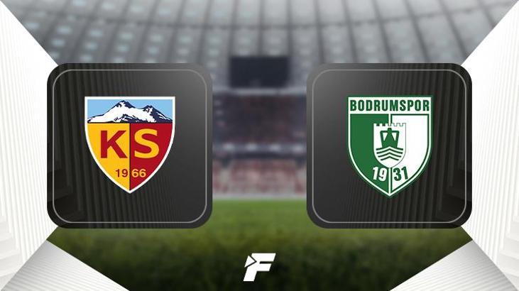 Kayserispor - Bodrum FK maçı ne zaman, saat kaçta hangi kanalda?