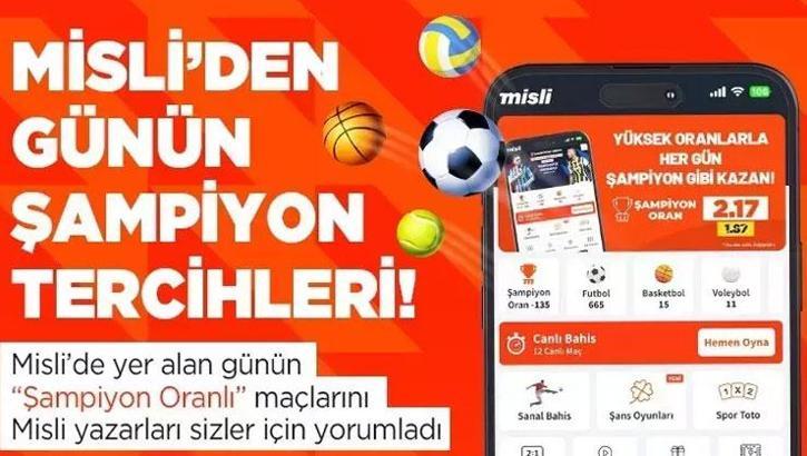 Süper Lig’de Karadeniz derbisi! Portekiz’de kritik kupa finali… İşte Misli’den günün şampiyon tercihleri