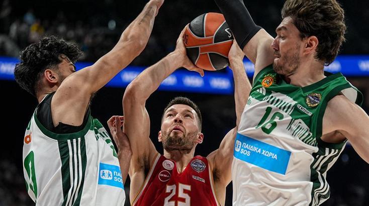 Olympiacos - Panathinaikos maç sonucu: 97-93 | EuroLeague'de üçüncülük maçı Olympiacos'un!