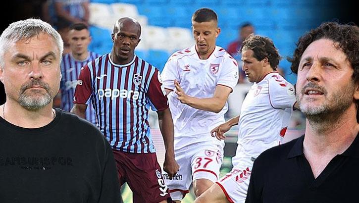 (ÖZET) 4 gollü mücadele nefesleri kesti! Karadeniz derbisinde kazanan çıkmadı | Trabzonspor - Samsunspor maç sonucu: 2-2