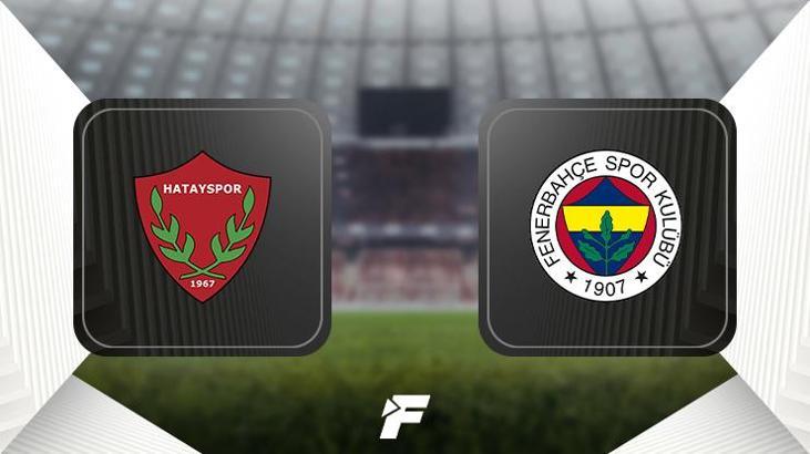 Hatayspor - Fenerbahçe maçı ne zaman, saat kaçta, hangi kanalda? (Muhtemel 11'ler)