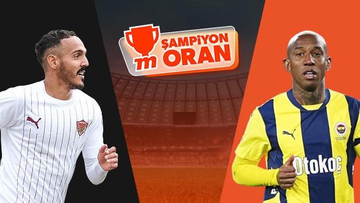 Fenerbahçe, Hatayspor deplasmanında! Maçın heyecanı Şampiyon Oranlar ve Canlı Sohbet ile Misli'de