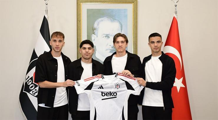 Beşiktaş'tan 4 imza birden!