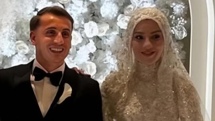 Milli futbolcu Kerem Aktürkoğlu dünyaevine girdi!