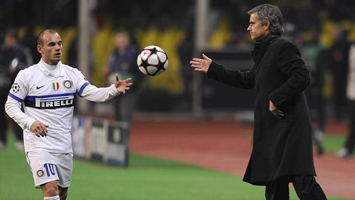 'İlk yastığı o atardı!' Wesley Sneijder'dan olay Jose Mourinho sözleri...