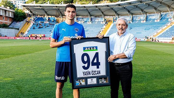 Premier Lig'e transfer olan Yasin Özcan'a büyük onur!
