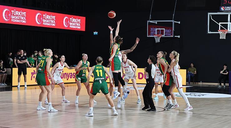 A Milli Kadın Basketbol Takımı Litvanya'yı yendi: 73-68