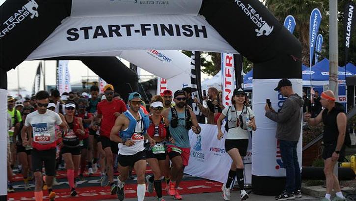 Çanakkale'de düzenlenen Gökçeada Ultra Trail sona erdi