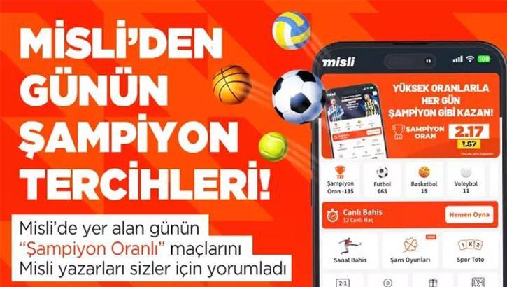 Süper Lig’de Perde Kapanıyor! İtalya’da Serie A’ya Kim Yükselecek?.. İşte Misli’den Günün Şampiyon Tercihleri…