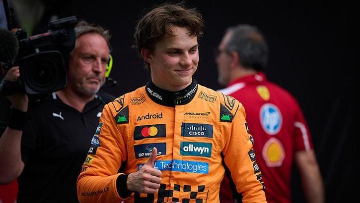İspanya Grand Prix'inde kazanan Oscar Piastri