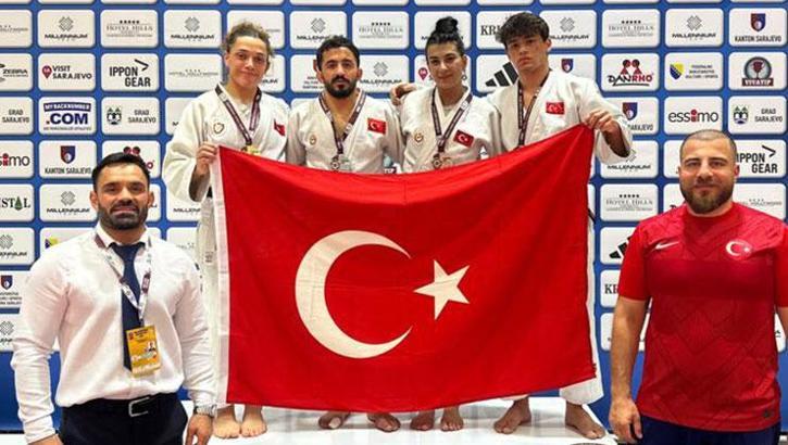 Milli judoculardan 1'i altın toplamda 5 madalya