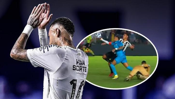 Neymar'dan kamera şakası gibi kırmızı kart! Kariyeri baş aşağı gidiyor