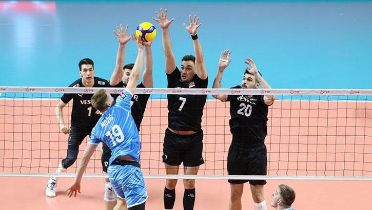 A Milli Erkek Voleybol Takımı Slovenya'ya mağlup oldu